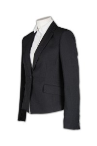 BWS028 office uniform custom hong kong suits company suits OL office ladies' design hong kong company supplier